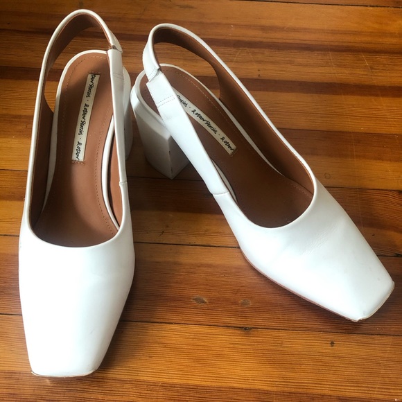 & Other Stories Shoes - & Other Stories White Sandals